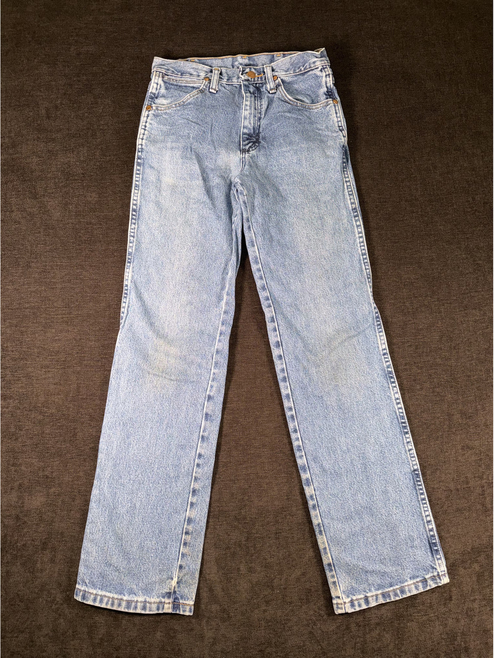 Wrangler Light Blue Straight Leg Jeans Size 28x32